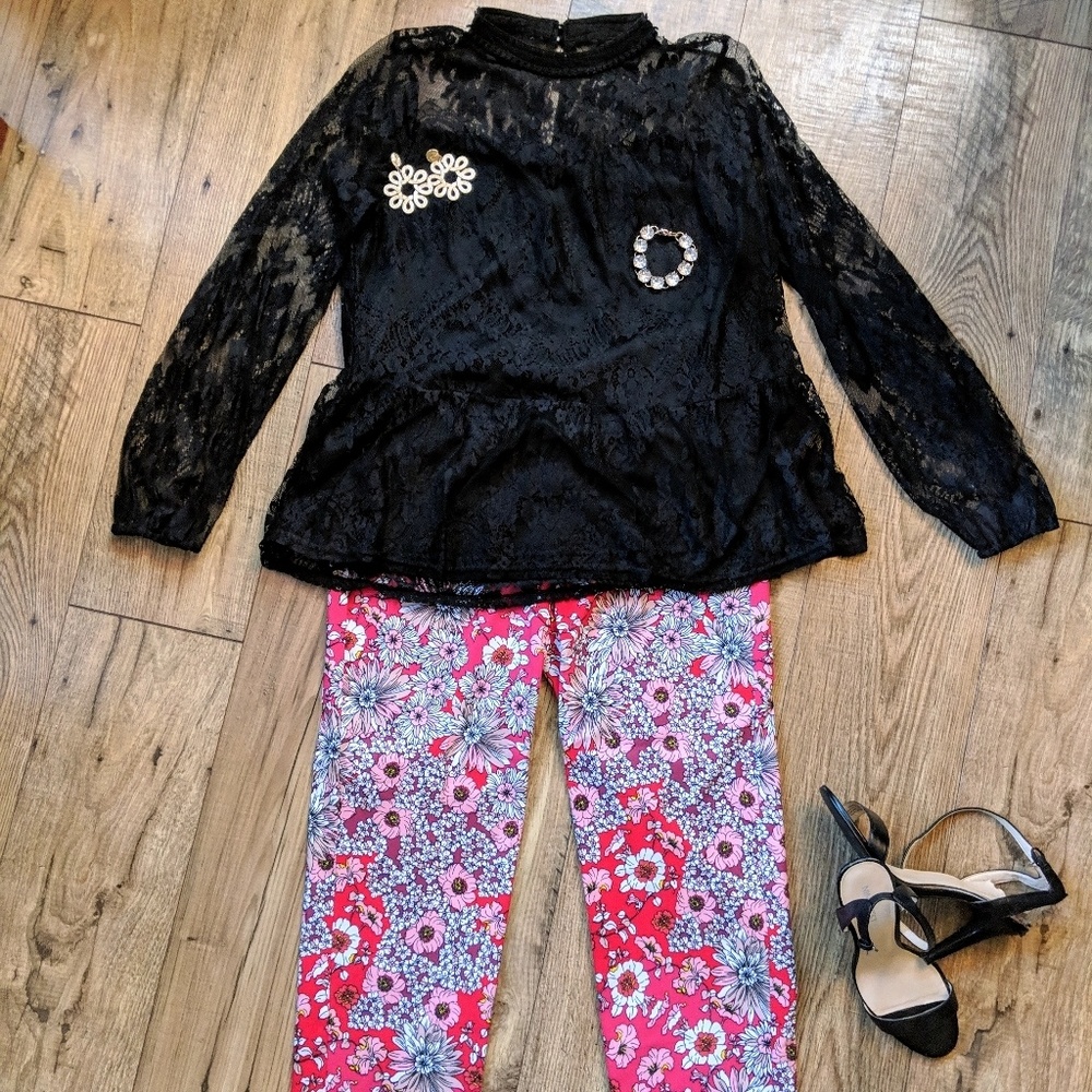 Size 12 Linda Matthews Comfort Waist Ankle Pants